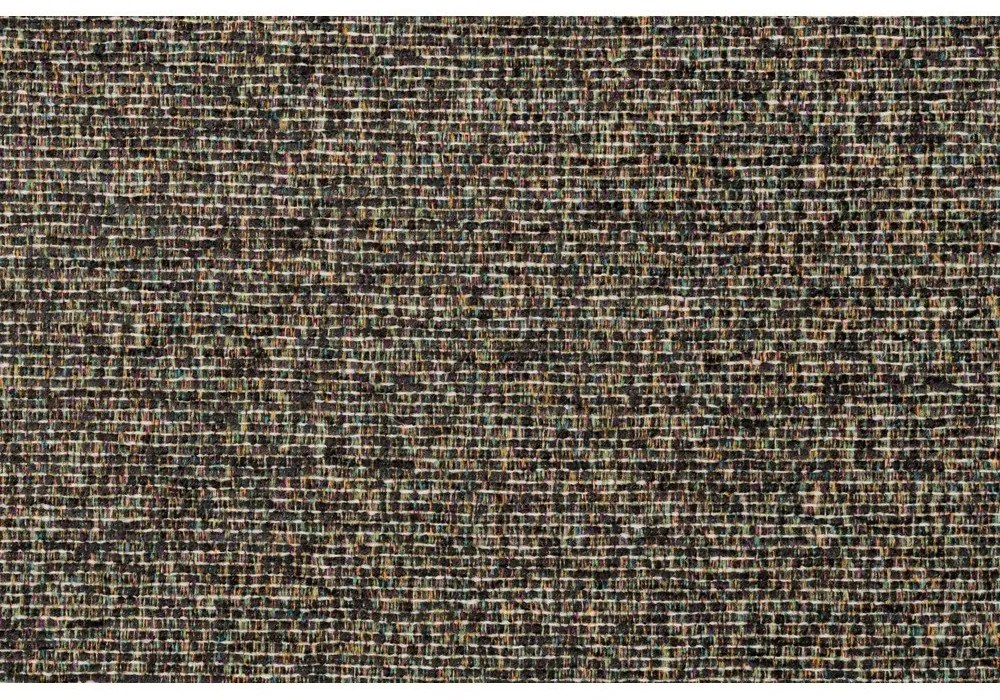 Hnedý taburet z textílie buklé Fern – Dutchbone