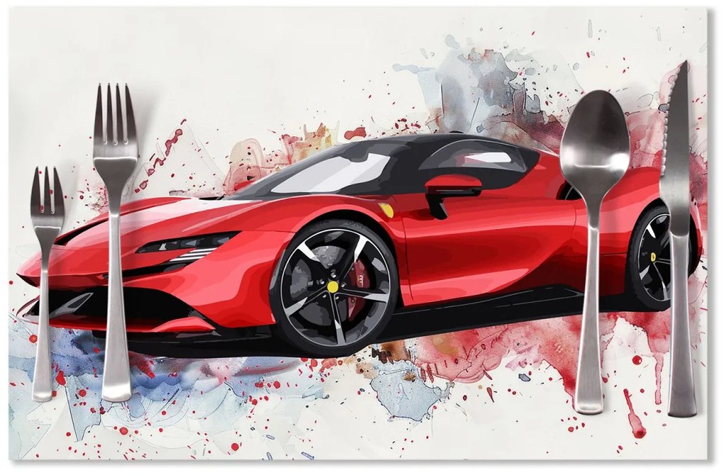 Sablio Prestieranie Ferrari Paint: 40x30cm