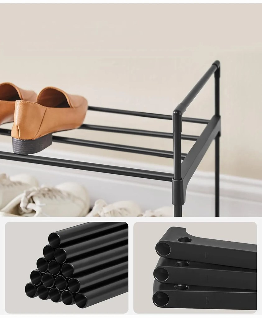 Botník NEBIO čierny