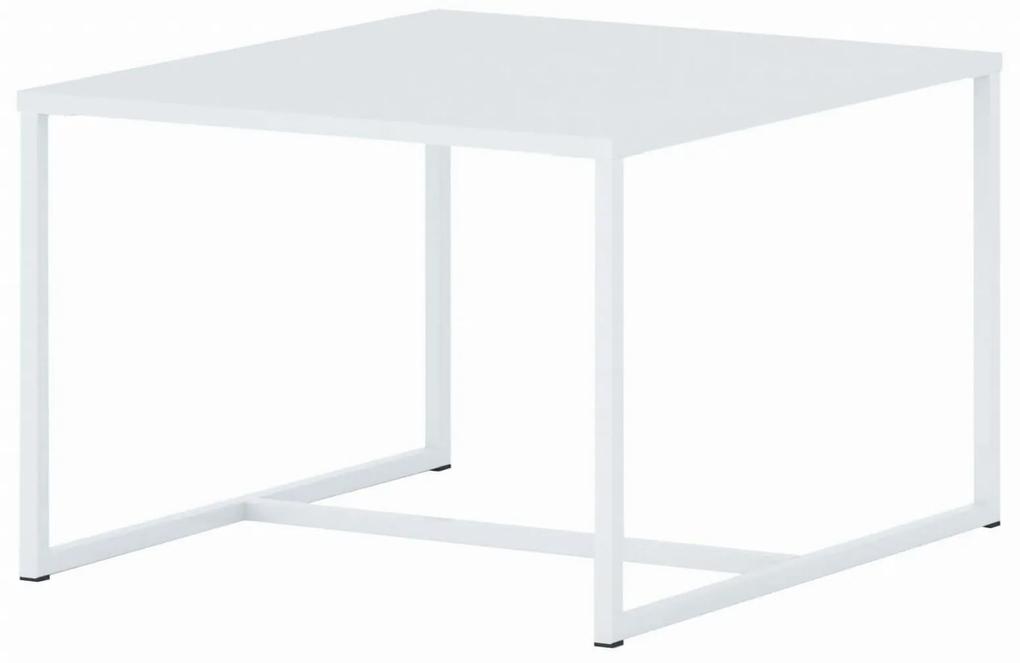 Konferenčný stolík Verde - 67 cm | biely