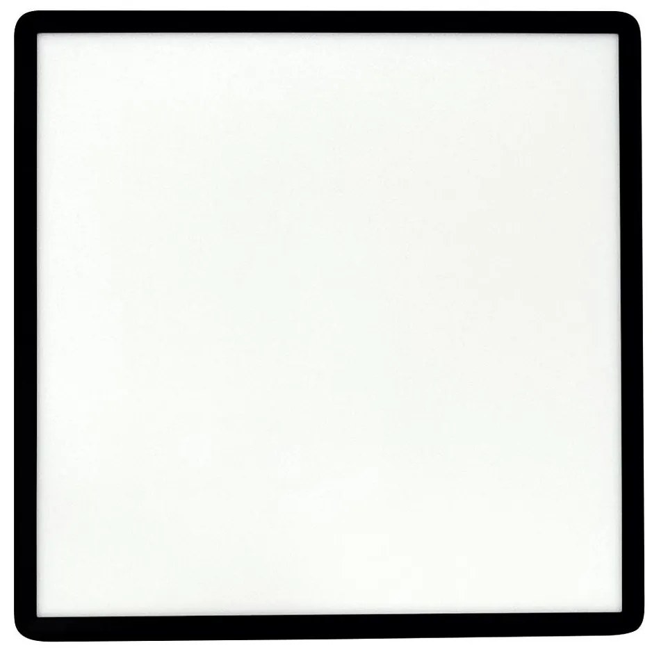 LED stropné svietidlo LED/40W/230V 3000/4000/6500K 50x50 cm čierne