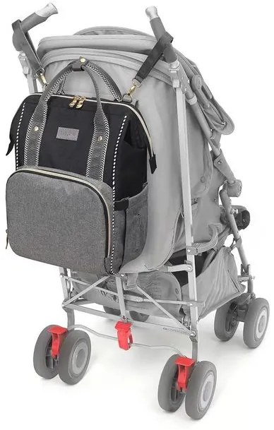BABY ONO Taška/Batoh na kočík OSLO STYLE Čierna
