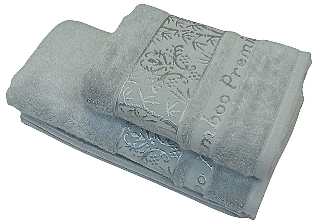 Uterák bambo sivý klasik 50x90cm TiaHome