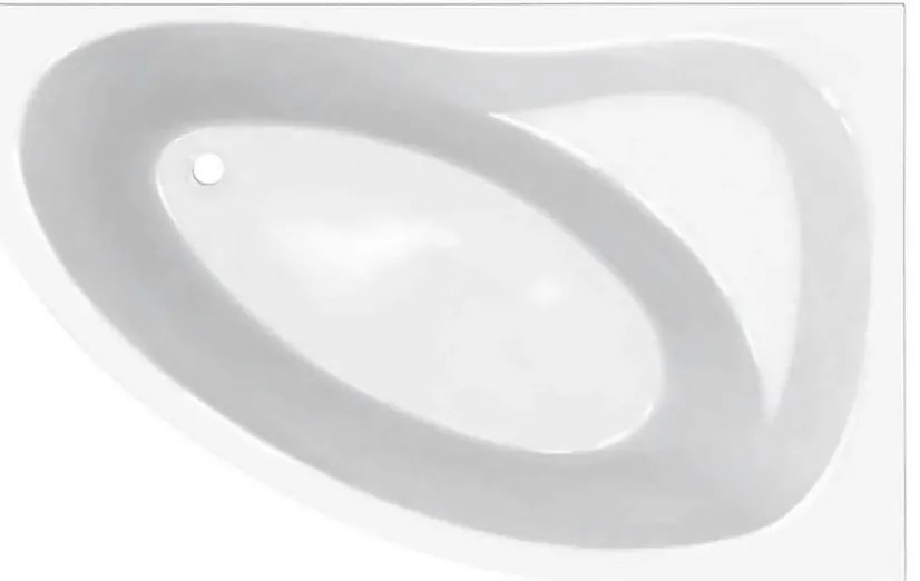 Vaňa rohová Barbados 160x90 pravá