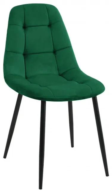 Set štyroch jedálenských stoličiek SJ.1 fľaškovo zelené