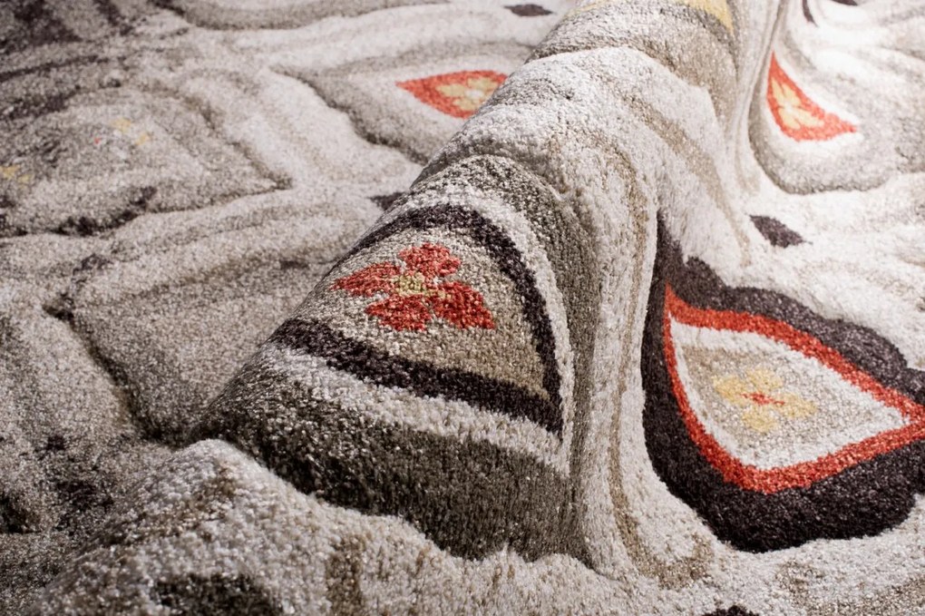 TA Koberec H109A FUME SUMATRA rezbárstvo Rozmer: 140x190 cm