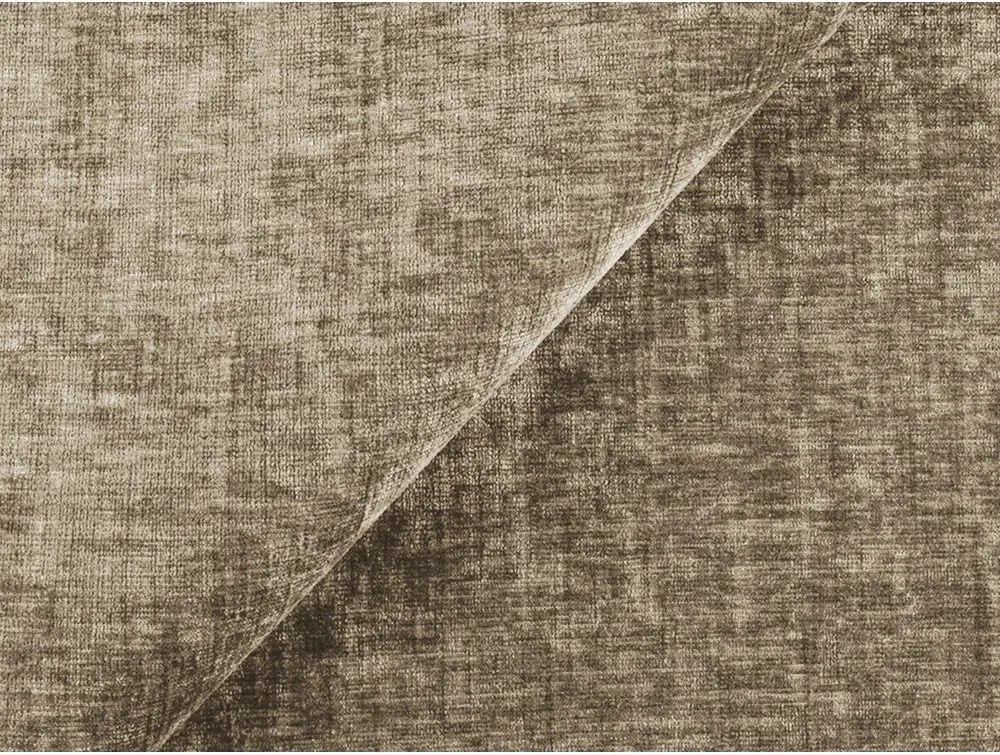 Svetlohnedá ženilková rozkladacia rohová pohovka (pravý roh/s leňoškou) Kuki – Makamii