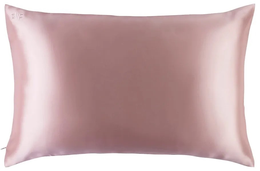 Hodvábna obliečka na vankúš 51x76 cm Pink – slip
