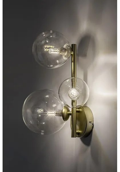 Rabalux 71299 - Nástenné svietidlo ASLOV 3xG9/28W/230V