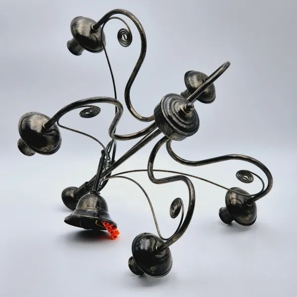 Luster na reťazi DONATO 5xE14/40W/230V