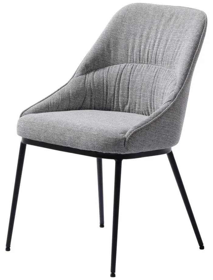 Sivé jedálenské stoličky v súprave 2 ks Meridian – Unique Furniture