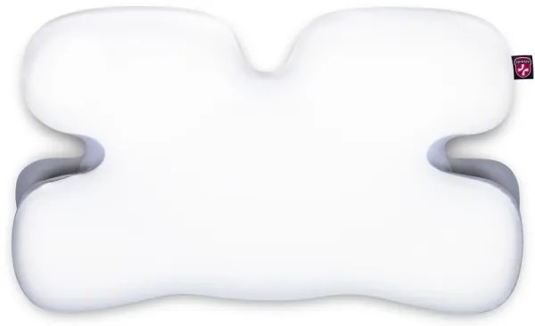 CONNECT IT CFH-6030-WH - Anatomický vankúš Virgo biely/sivý
