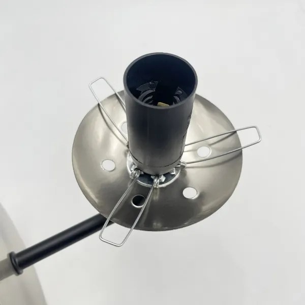 Brilagi - Nástenné svietidlo MALIVA 1xE14/15W/230V matný chróm/zadymené sklo