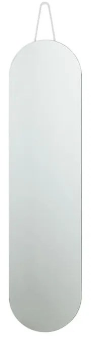 Sivé nástenné zrkadlo Zone A-Wall, 120 x 30 cm