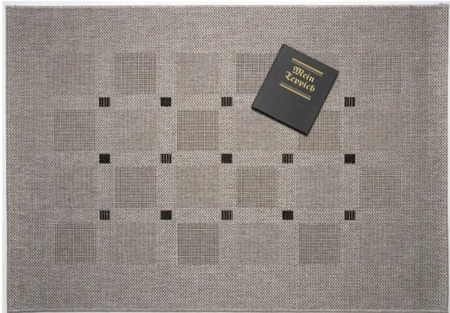 Koberec Floorlux 20079 Silver Black