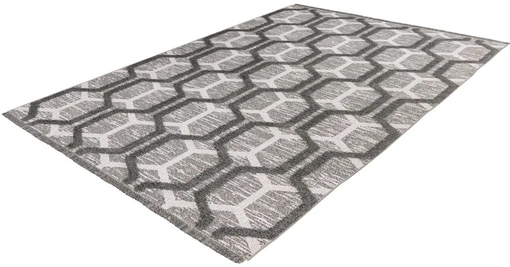 Kusový koberec My Nomad 440 grey, 120x170, šedá, kancelária, Obsession