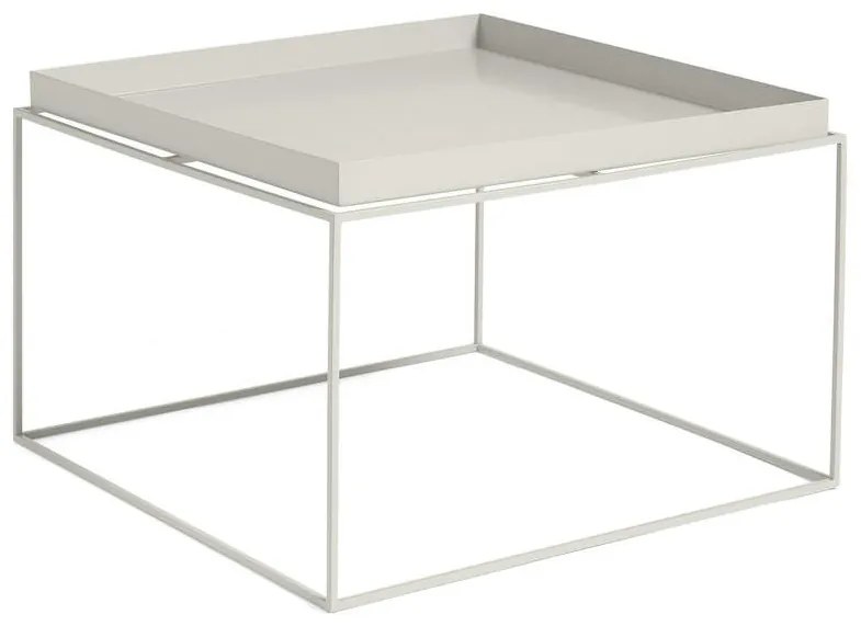 HAY Stolík Tray Table 60x60, warm grey