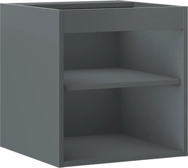 Mexen Box-A, závesná skrinka 45 cm, grafitová matná, 91AX1-0450-470-1-66