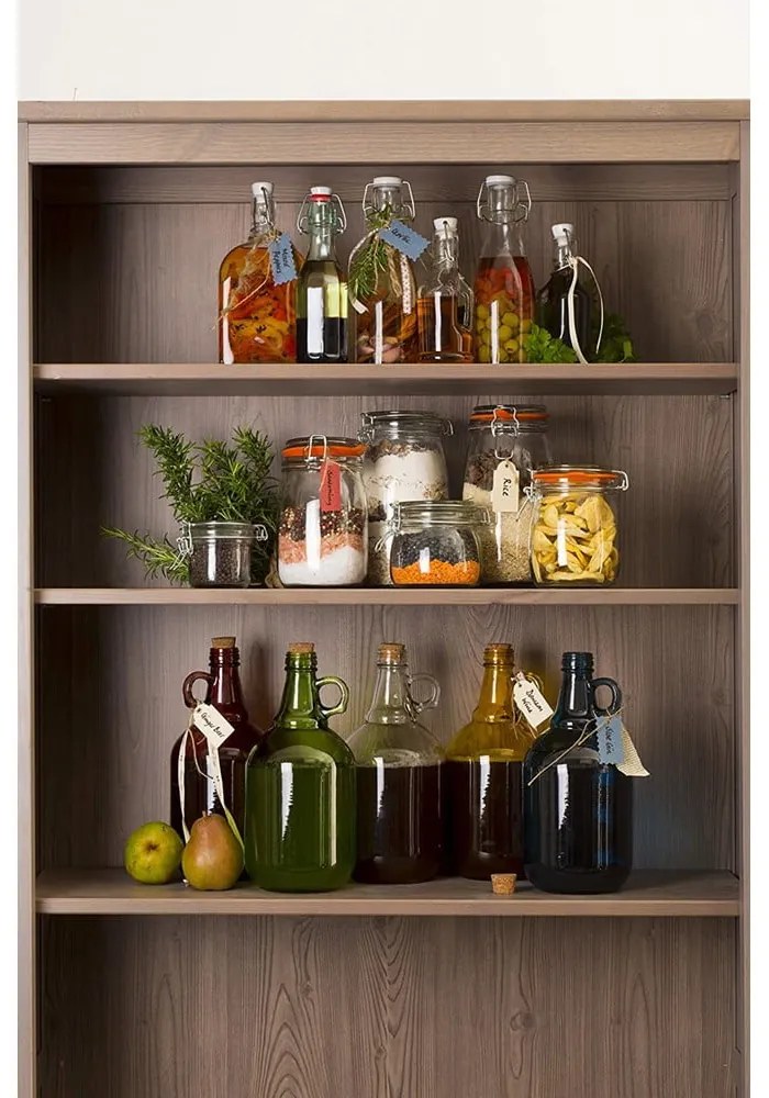 Fľaša s keramickou zátkou Kitchen Craft Gin Home Made, 500 ml