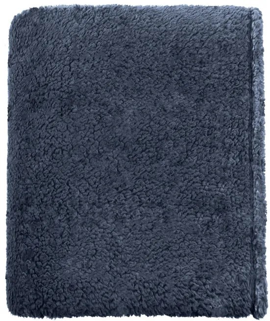 Deka Teddy uni tmavomodrá