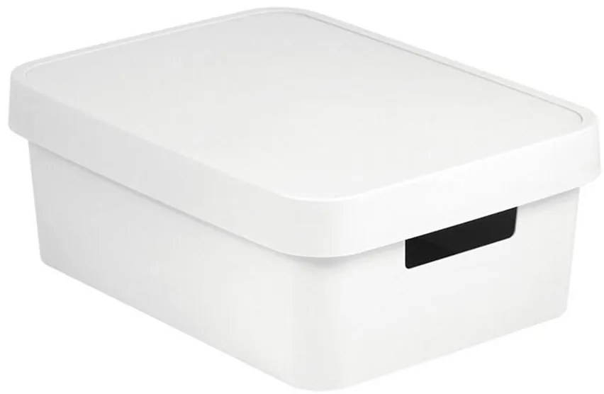 Nekonečná nádoba s vekom 11l 229282 biela