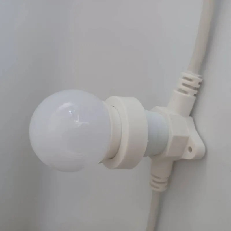 DECOLED LED žárovka teple bílá, patice E27, 12 diod