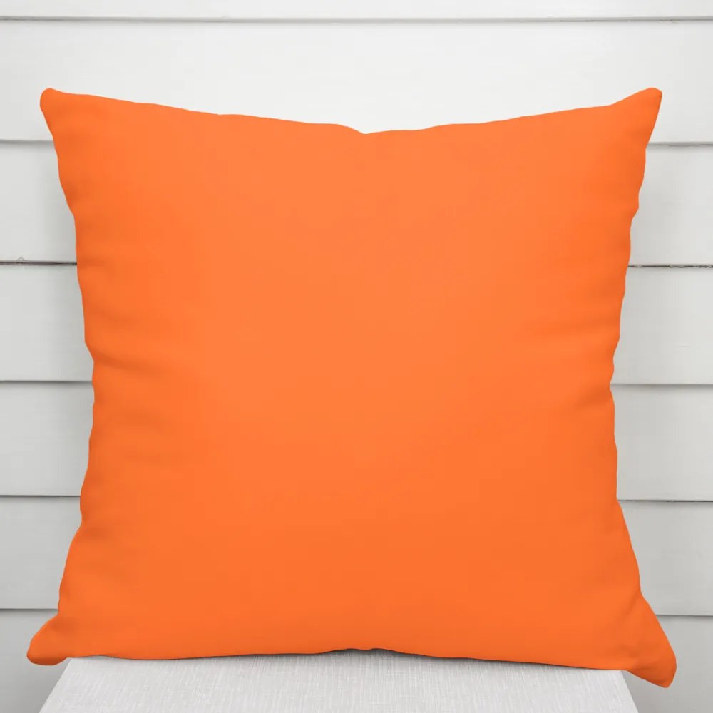 Biante Dekoračná obliečka na vankúš Rongo RG-035 Oranžová 30 x 50 cm