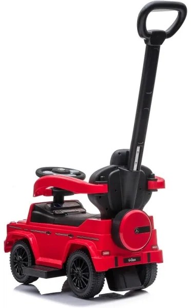 Odrážadlo Mercedes G350d 3v1 2xAA červená/čierna