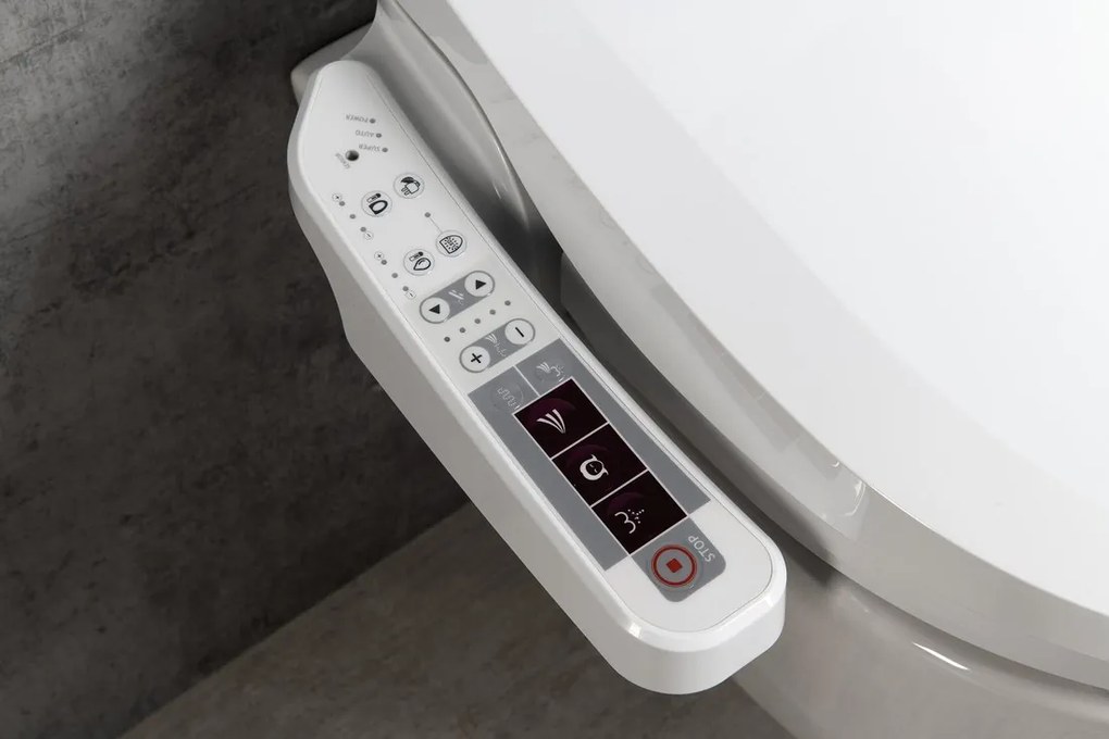 Sapho Sapho, AVVA závesné WC s elektronickým bidetom BLOOMING EKO PLUS, NB-1160D-3