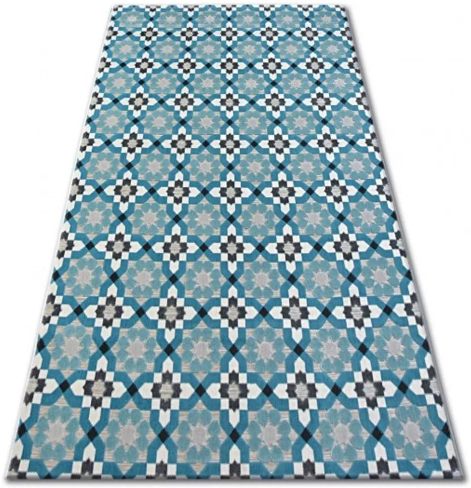 Kusový koberec PP Lena modrý, Velikosti 200x290cm
