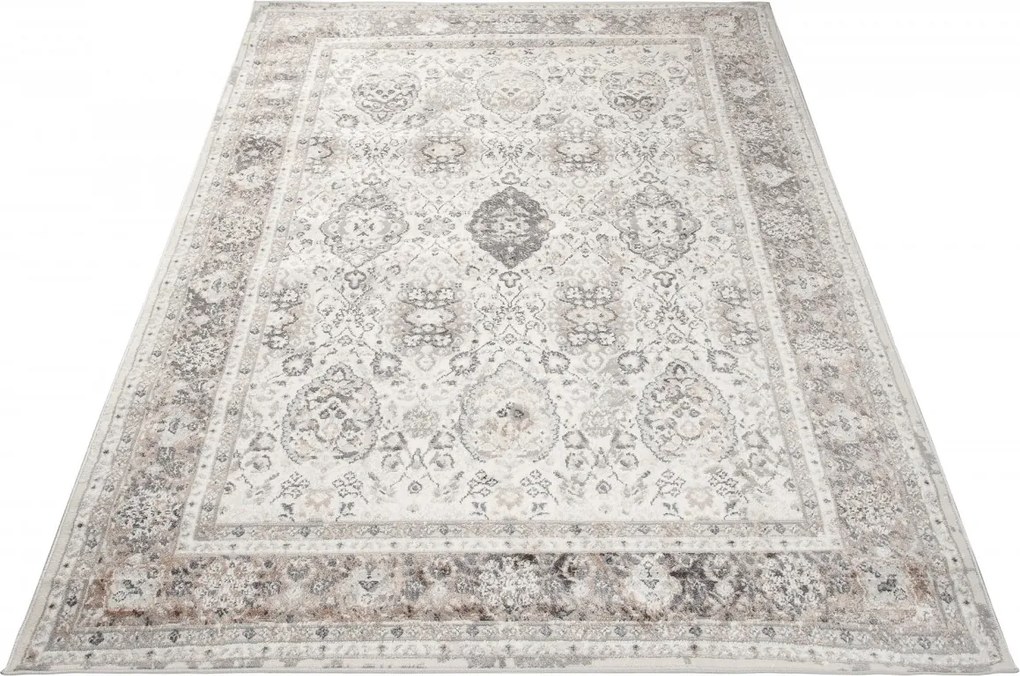 TA Koberec D890A BIELY VIZON VALLEY Rozmer: 160x220 cm