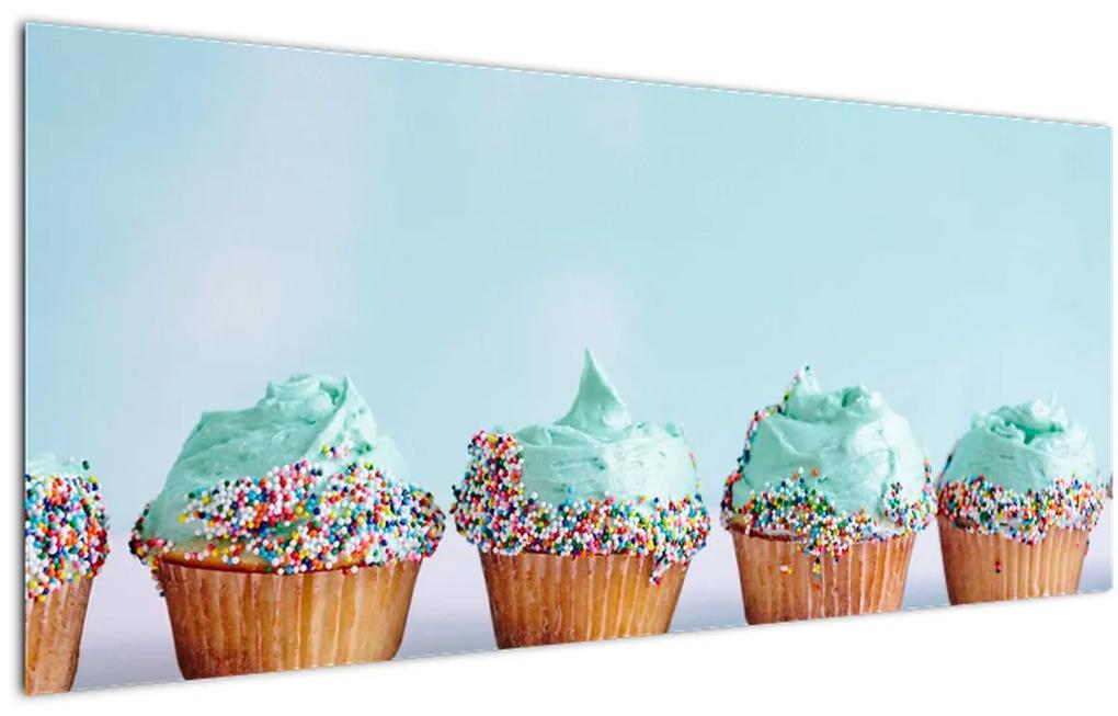 Obraz cupcakes (120x50 cm)