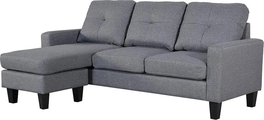 Rohová sedacia súprava Catini Arvika sivá