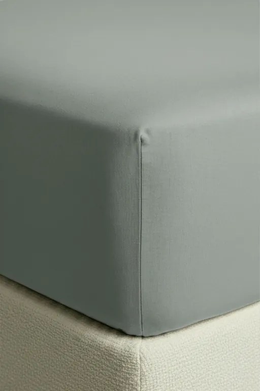Plachta s gumičkou JERSEY šalviová 180 g/m² Rozmer: 200x200x30 cm