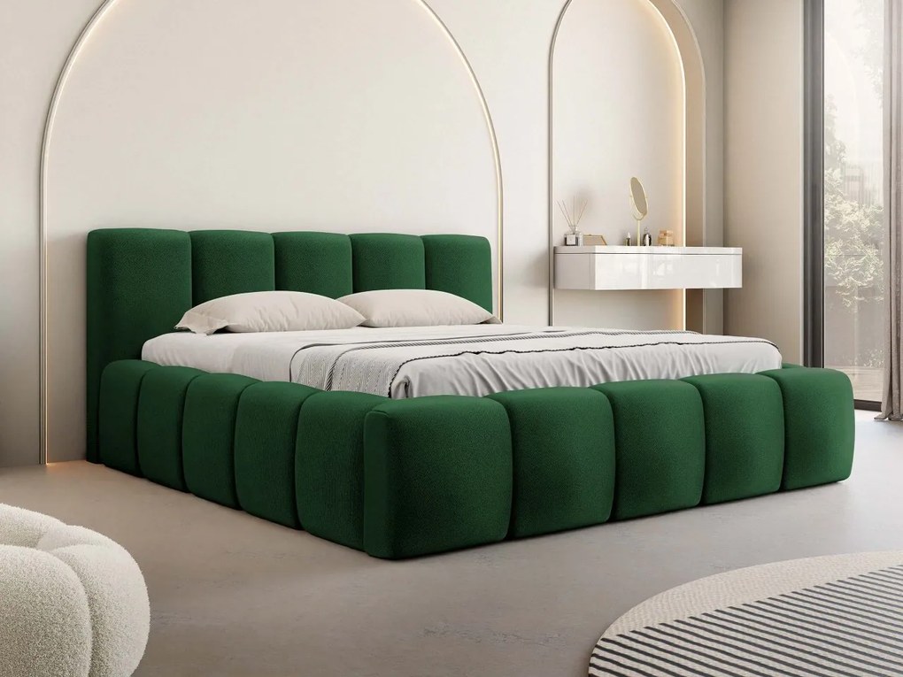 Čalúnená postel Ubipra, Rozmer postele: 180x200, Farby: Paros 05