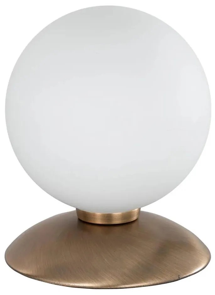 Paul Neuhaus 4437-11 - LED Stm. dotyk. stol. lampa BUBBA 1xG9/28W/230V mosadz