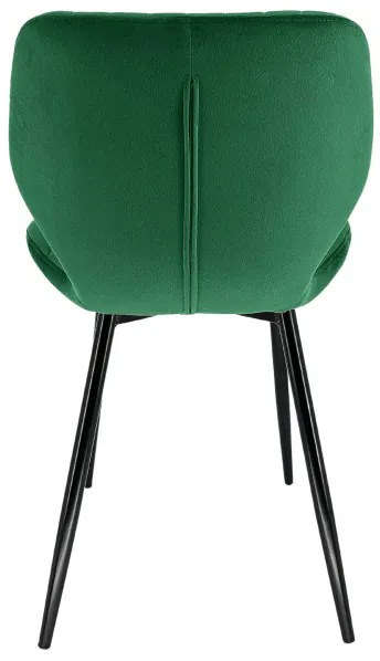 Jedálenská stolička SJ.17 fľaškovo zelená