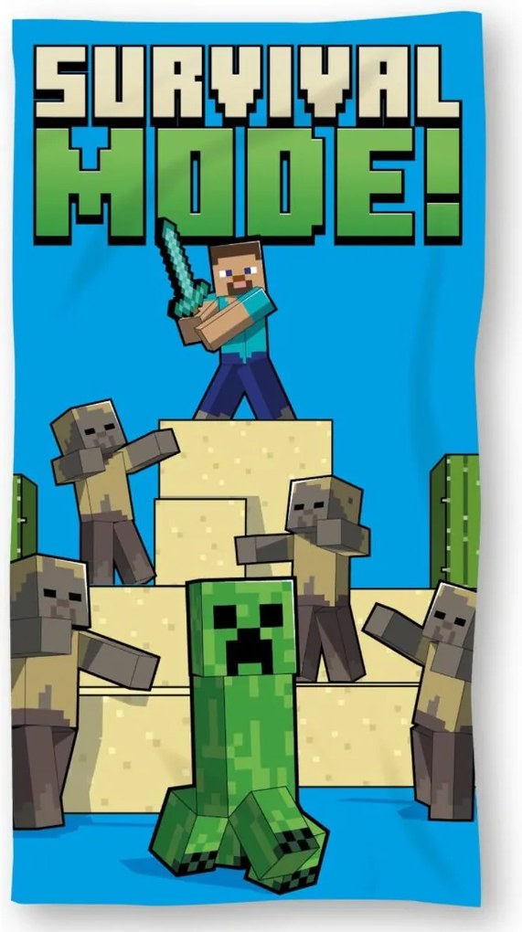 Detská osuška Minecraft 70X140cm Setino