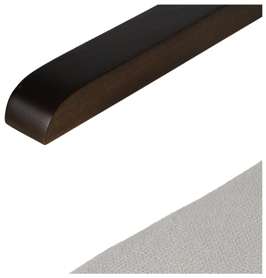 Béžové ženilkové kreslo Industra – Ixia