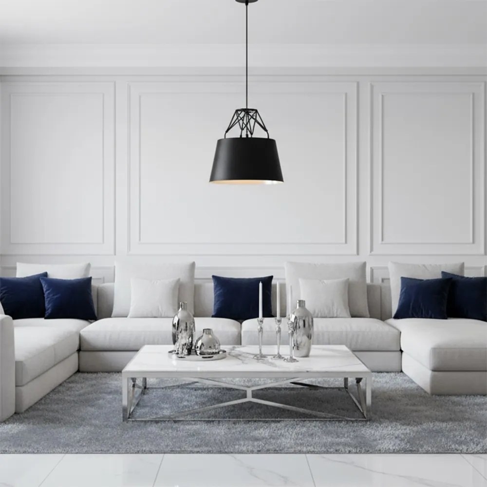 Stropné svietidlo VELO čierne