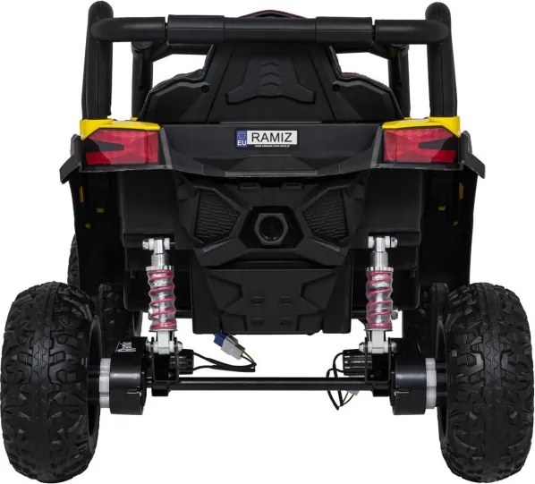 Elektrické autíčko Buggy Madman UTV-MX žlté