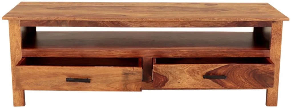 furniture-nabytek.cz - TV stolík masív z dreva palisander 150x50x45