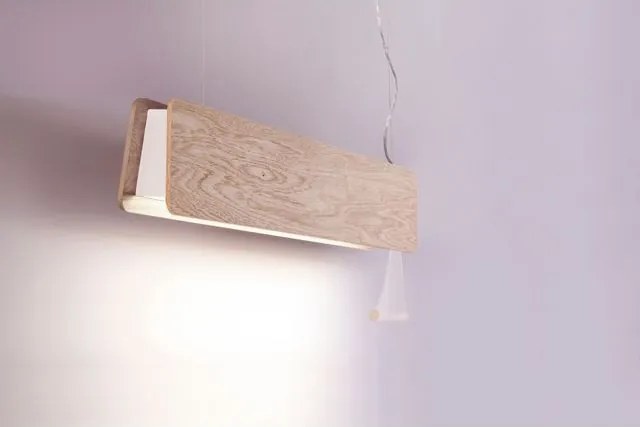 OSLO 60 | drevené závesné svietidlo Farba: Svetlý dub