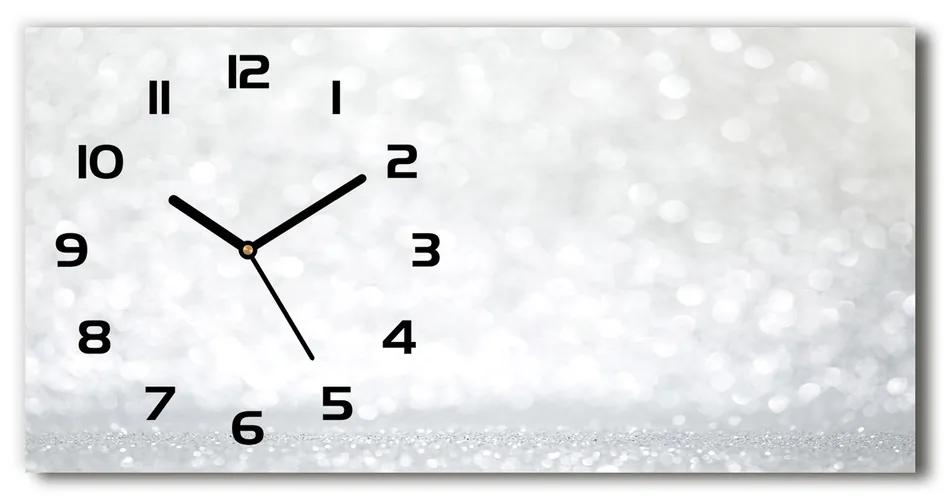 Vodorovné Moderné sklenené hodiny na stenu Světidélka pl_zsp_60x30_f_73790422