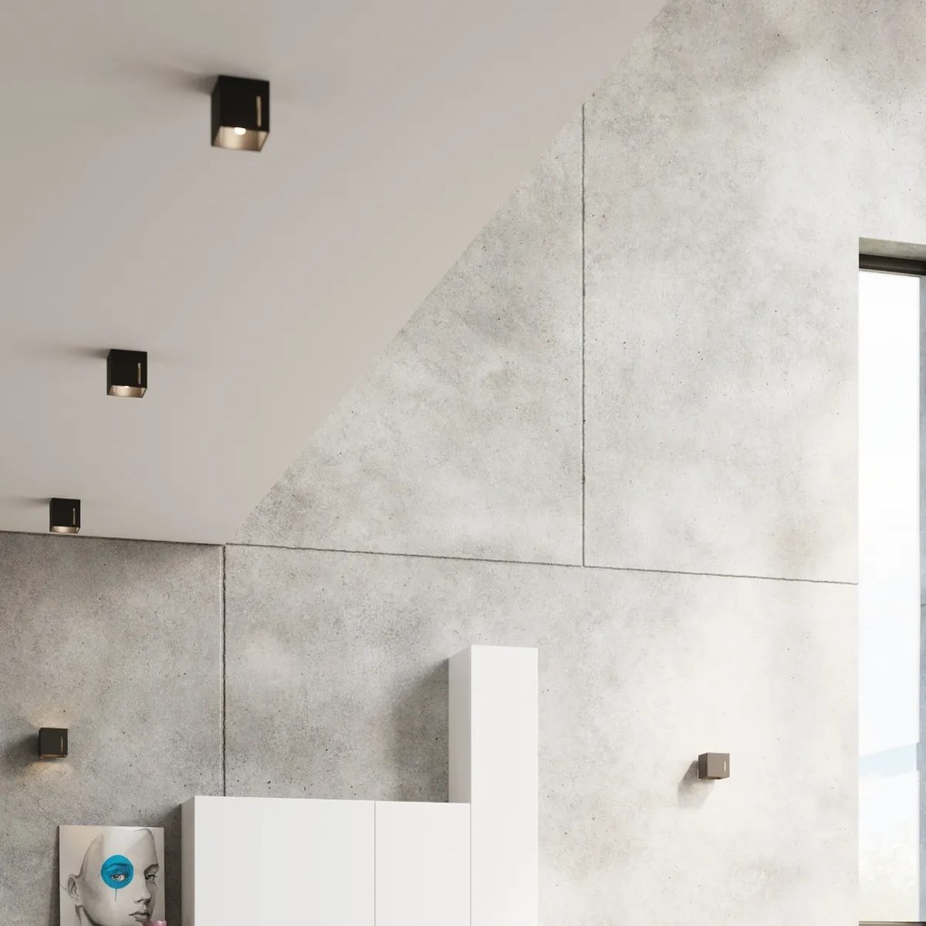 Stropné svietidlo Pixar, 1x čierne kovové tienidlo