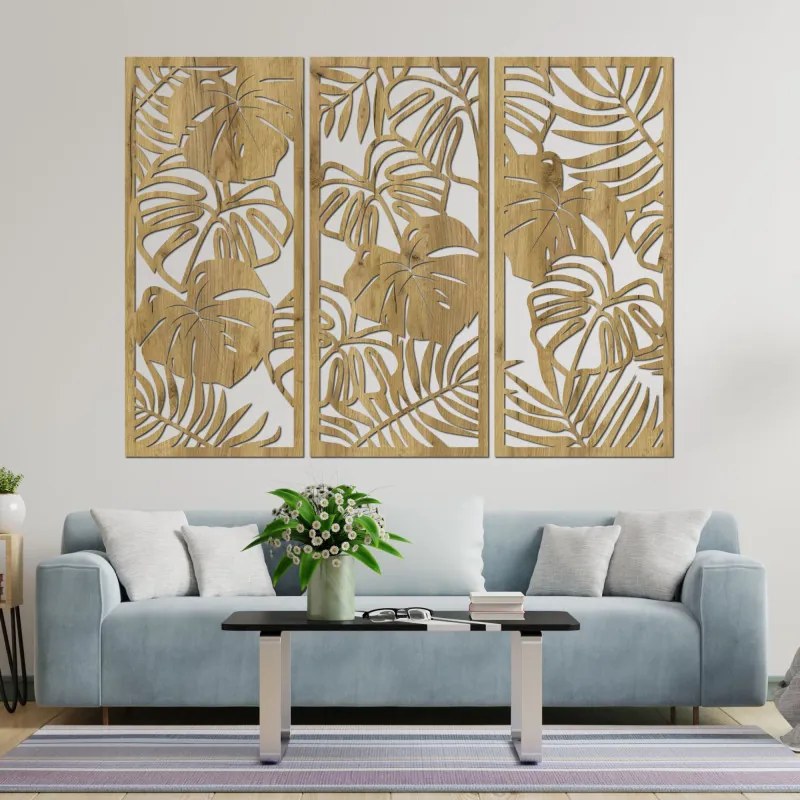 Tropické listy monstera a papraď | SENTOP HDF0533