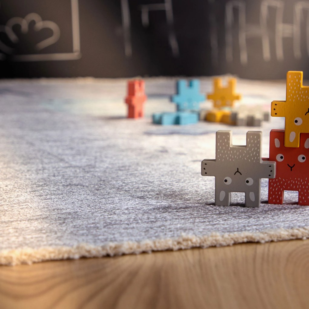 Obsession, Kusový koberec My Greta 616 roar, 115x170, modrá, detská izba