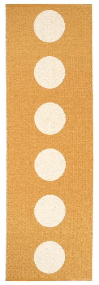 Okrovožltý vnútorný a vonkajší behúň 70x225 cm Vera Ochre – Pappelina