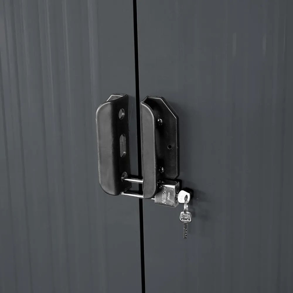 Záhradný domček na náradie Avenberg 2,36 x 1,31 m ANTRACIT SD-YX48-H154C