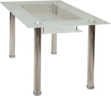 OVN jedálenský stôl IDN 3007 kov/sklo
